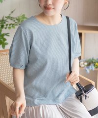 MAC HOUSE/マックハウス Mac－House nAvy 袖タックプルオーバー/508171087