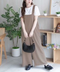 MAC HOUSE/マックハウス Mac－House nAvy ポリツイルサロペットアンサンブル/508171090
