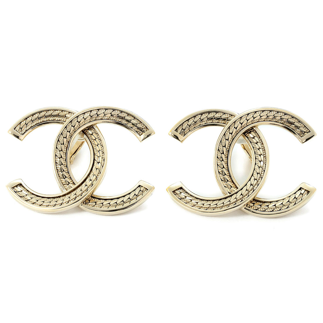 CHANEL ゴールドロゴイヤリング 楽天市場】シャネル イヤリング CHANEL ココマーク CHANEL