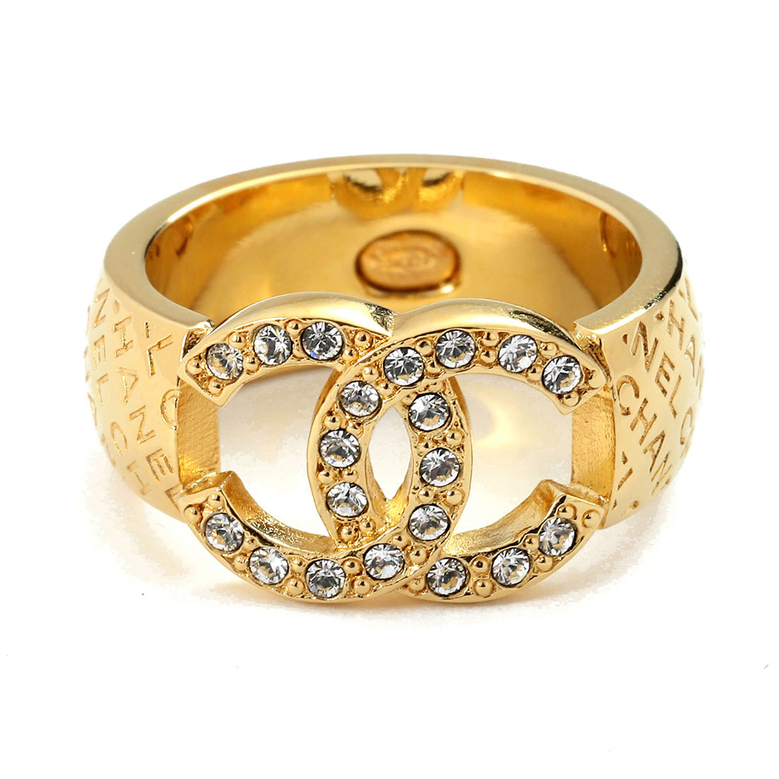 セール】シャネル CHANEL リング ココマーク ラインストーン セール】シャネル CHANEL リング ココマーク ラインストーン