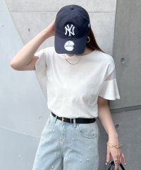futier land/フューティアランド Futier Land シースルーフレアスリーブTシャツ/508171185
