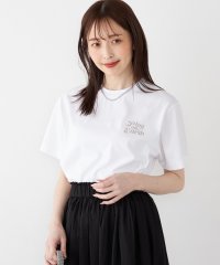SHIPS Colors WOMEN/【SHIPS Colors 別注】FIRST DOWN:〈撥水〉エンブロイダリー ロゴ Tシャツ/508171241
