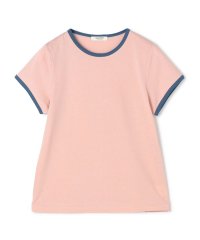 MACPHEE/コットンジャージー トリムTシャツ/508171245