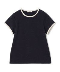 MACPHEE/コットンジャージー トリムTシャツ/508171245