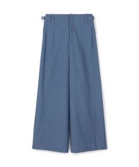 MACPHEE/ナチュラルスラブストレッチ セミワイドパンツ/508171247