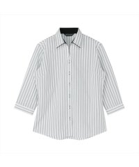 TOKYO SHIRTS/トーキョーシャツ TOKYO SHIRTS スキッパー 七分袖 形態安定 レディースシャツ/508171380
