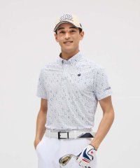 le coq sportif GOLF /【直営店限定】ロゴ柄半袖シャツ/508171433