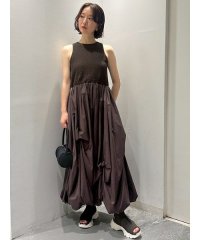 emmi atelier/膨れジャガードカットドッキングワンピース/508171436