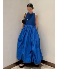 emmi atelier/膨れジャガードカットドッキングワンピース/508171436