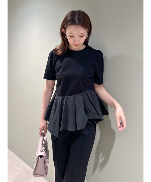 ペプラムカットソー(508171452) | スナイデル(SNIDEL) - d fashion