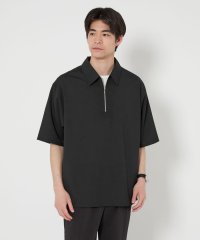 green label relaxing/ウォッシャブルトロ ハーフジップ プルオーバーシャツ  ―ストレッチ―/508171487