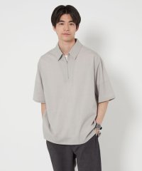 green label relaxing/ウォッシャブルトロ ハーフジップ プルオーバーシャツ  ―ストレッチ―/508171487