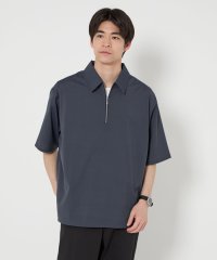 green label relaxing/ウォッシャブルトロ ハーフジップ プルオーバーシャツ  ―ストレッチ―/508171487
