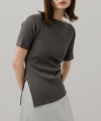 SENSE OF PLACE by URBAN RESEARCH/アシメネックセーター(半袖)/508171504