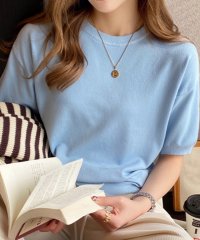 Girly Doll/ガーリードール Girly Doll クルーネックトップス【韓国ファッション】/508171665