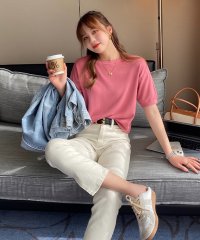 Girly Doll/ガーリードール Girly Doll クルーネックトップス【韓国ファッション】/508171665