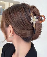 Girly Doll/ガーリードール Girly Doll バンスフラワーヘアクリップ【韓国ファッション】/508171673