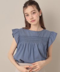 Couture Brooch/【大人可愛い・きれいめ】ランダムタックシャツブラウス/508171767