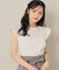 Couture Brooch/【大人可愛い・きれいめ】ランダムタックシャツブラウス/508171767