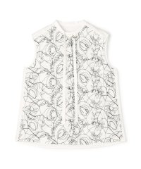 TOMORROWLAND collection/サンフラワーエンブロイダリーコンビ ボウタイブラウス/508171868