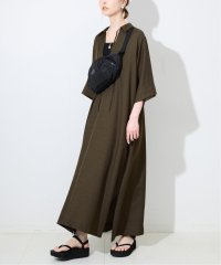 SLOBE IENA/リネン混リラックススキッパーワンピース/508171890