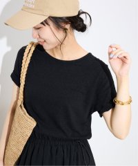 SLOBE IENA/リネン混ジャージーコンパクトTEE/508171920