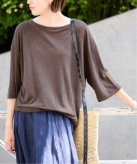 SLOBE IENA/リネン混ジャージーBIG TEE/508171921