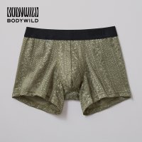 BODY WILD/ボディワイルド BODY WILD ローライズボクサー ラッセルレース アンティークストライプ柄 【返品不可商品】/508172218
