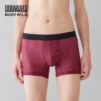 BODY WILD/ボディワイルド BODY WILD ボクサーパンツ ラッセルレース アラベスク柄 【返品不可商品】/508172219