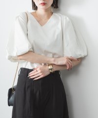 atONE/アットワン atONE コットンパフスリーブTシャツ/508172499