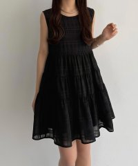 callautia/カラウティア callautia callautia シアーチェックティアードチュニック/508172506