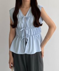 callautia/カラウティア callautia callautia ギャザーノースリーブブラウス/508172508