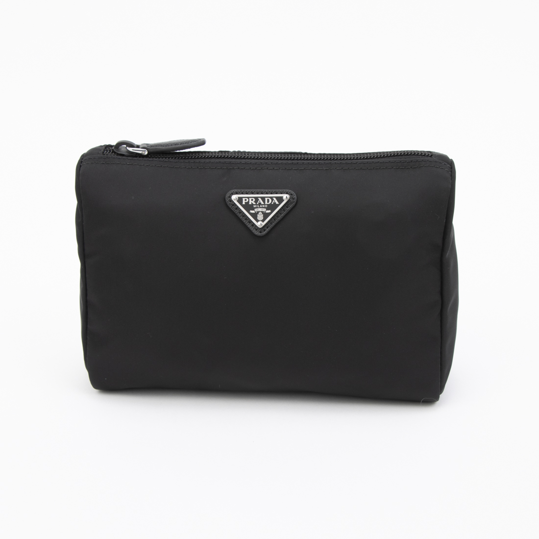 Amazon | [プラダ] ポーチ PRADA ナイロン トライアングルロゴ