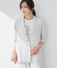 エーシーデザインバイアルファキュービック/エーシーデザインバイアルファキュービック A/C DESIGN BY ALPHA CUBIC 【美モーション】半袖テーラードジャケット【接触冷感・UVカット】/508172609