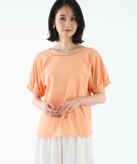 A/C DESIGN BY ALPHA CUBIC/エーシーデザインバイアルファキュービック A/C DESIGN BY ALPHA CUBIC 袖シャーリングドルマンプルオーバー【接触冷感・UVカット】/508172616