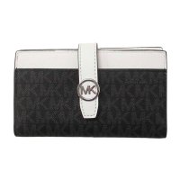 MICHAEL KORS/マイケルコース MICHAEL KORS MICHAEL KORS マイケルコース アウトレット 財布 ミディアム シグネチャー ロゴ ウォレット 二つ折り財布/508172661