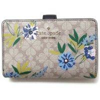 kate spade new york/ケイトスペードニューヨーク kate spade new york Kate spade ケイトスペード アウトレット二つ折り財布 Spade Flower F/508172669
