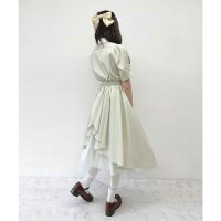 F.i.n.t/フィント F i.n.t 【大人気リピート決定！】バックラッフルストライプシャツワンピース 楽天ガールズアワード 【モデル着用商品】/508172679