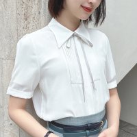 F.i.n.t/フィント F i.n.t 楽天ガールズアワード 【モデル着用商品】【洗える】ピンタックヨークリボン付きシャツ/508172683