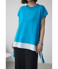 AZUL by moussy/フハクキリカエデザインドルマンニット/508173341
