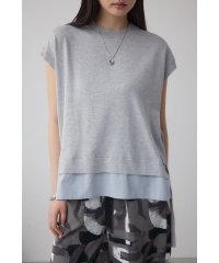 AZUL by moussy/フハクキリカエデザインドルマンニット/508173341