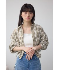 AZUL by moussy/ラウンドヘムドロストシャツ/508173351