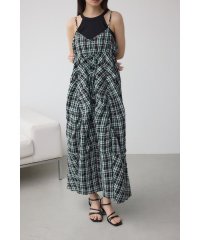 AZUL by moussy/チェックキャミソール2WAYワンピース/508173353