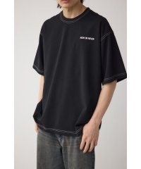 AZUL by moussy/オープンステッチロゴTシャツ/508173360