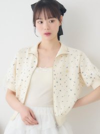 Emsexcite/エムズエキサイト ems excite レースラインパフ袖JK/508173378