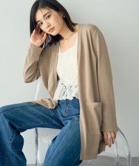 YECCA VECCA/イェッカ ヴェッカ YECCA VECCA スリットミドル丈カーディガン/508173393