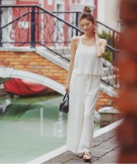 PROPORTION BODY DRESSING/《EDIT COLOGNE》レースキャミロンパース/508173411