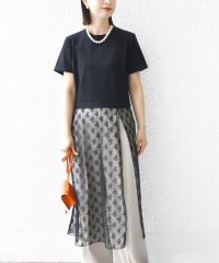 SHIPS WOMEN/【WEB限定】ラッセル レース ドッキング TEE/508173531