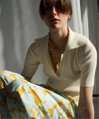 VERMEIL par iena/《追加》DINER rib knit polo shirts/508173554