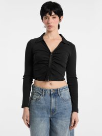 GUESS/ゲス GUESS GUESS Originals Shirred Cardigan/508173573